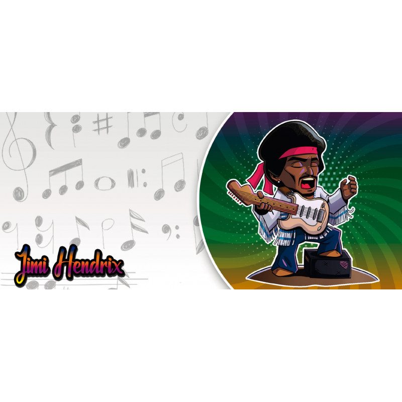 Taza cartoon Hendrix