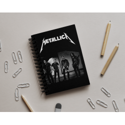 Cuaderno Metallica Band
