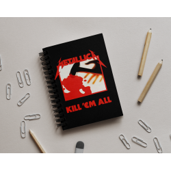 Cuaderno Metallica Kill'em All