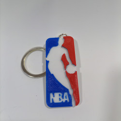 Llavero 3d NBA (logo)