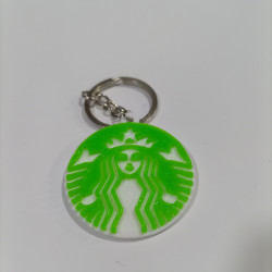 Llavero 3d Starbucks (logo)