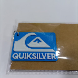 Llavero 3d Quiksilver (logo)