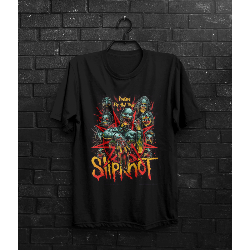 Camiseta Slipknot cartoon
