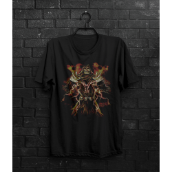 Camiseta Fire Skull