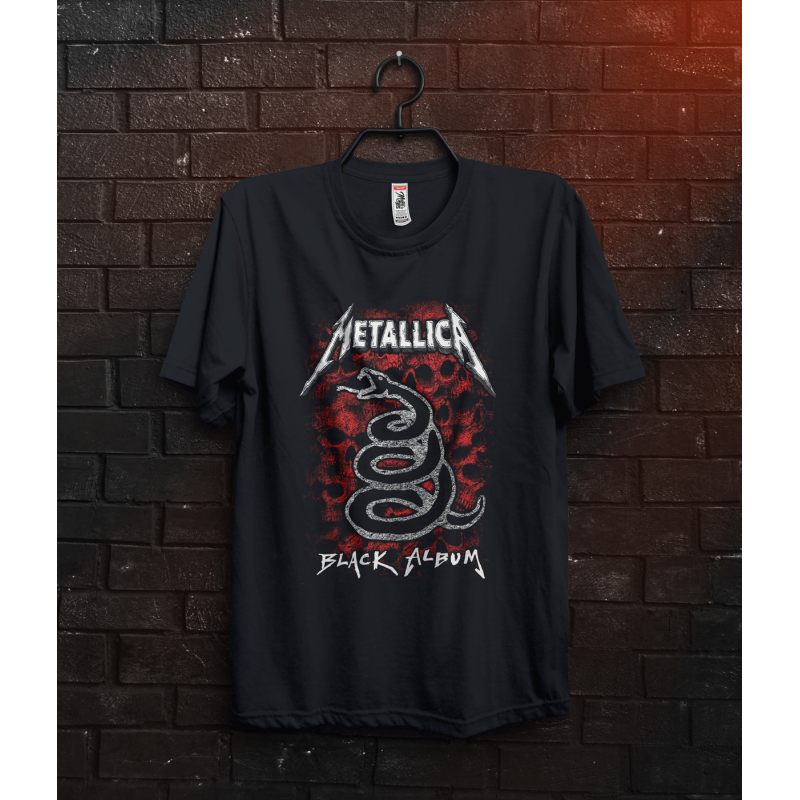 Camiseta Metallica black album
