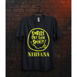 Camiseta Nirvana teen spirit