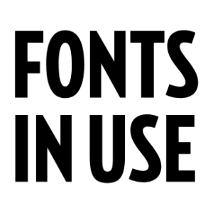Fonts in Use
